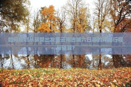 如何规划从襄樊出发至云南古城六日游的详细行程与预算？