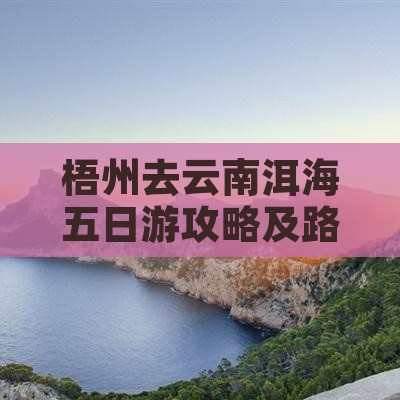 梧州去云南洱海五日游攻略及路线多少钱