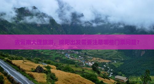 绵阳去云南大理门票