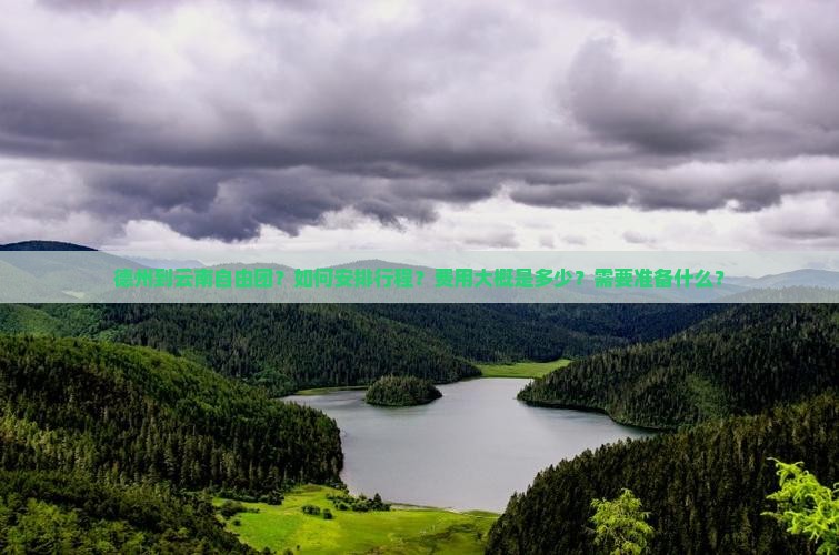 德州到云南自由团