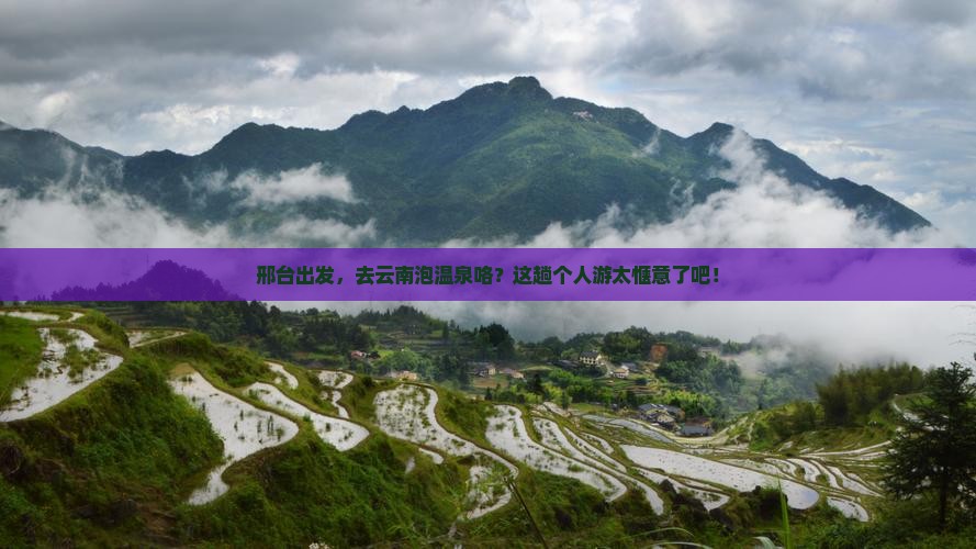 邢台去云南温泉个人游