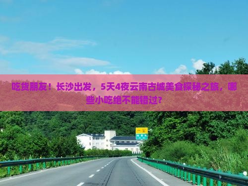 长沙到云南古城旅游小吃