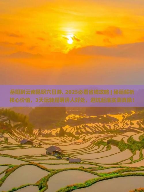 岳阳到云南昆明六日游