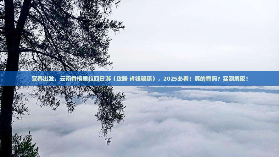 宜春去云南香格里拉四日游