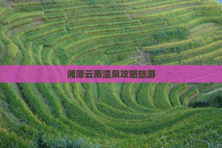 湘潭到云南温泉门票