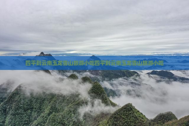 四平到云南玉龙雪山旅游小吃
