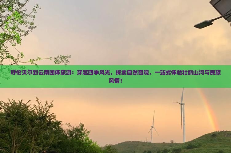 呼伦贝尔到云南团体旅游