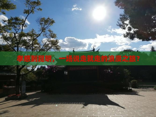 孝感去云南昆明旅游