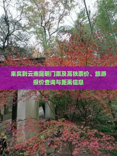 来宾到云南昆明门票