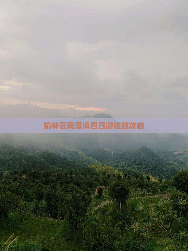榆林到云南洱海四日游