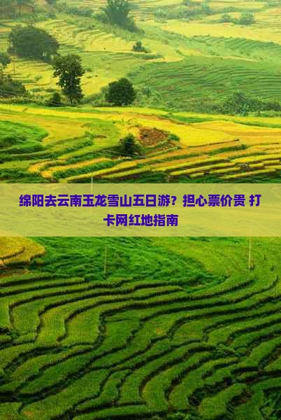 绵阳去云南玉龙雪山五日游