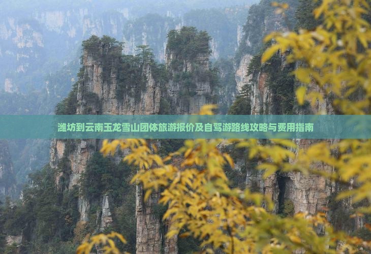 潍坊到云南玉龙雪山团体旅游