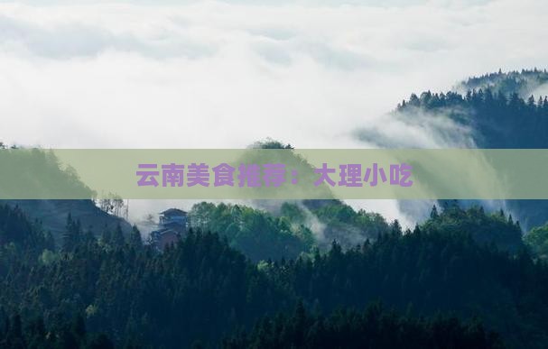 延边去云南大理旅游小吃