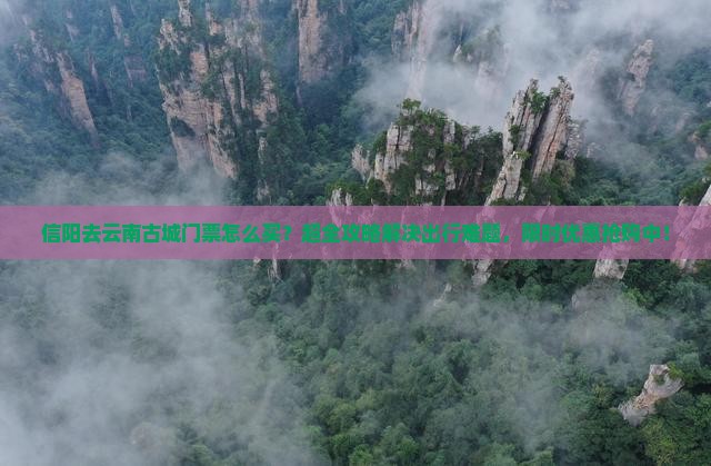 信阳去云南古城门票