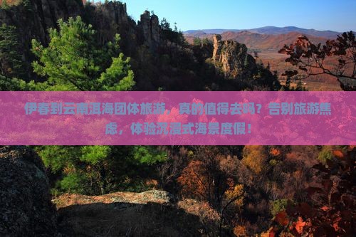 伊春到云南洱海团体旅游