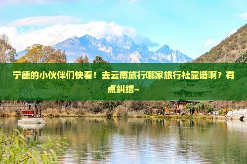宁德去云南旅行社