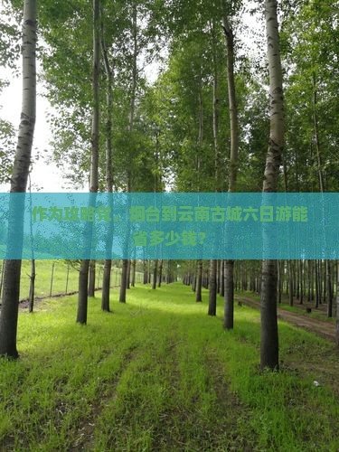 烟台到云南古城六日游