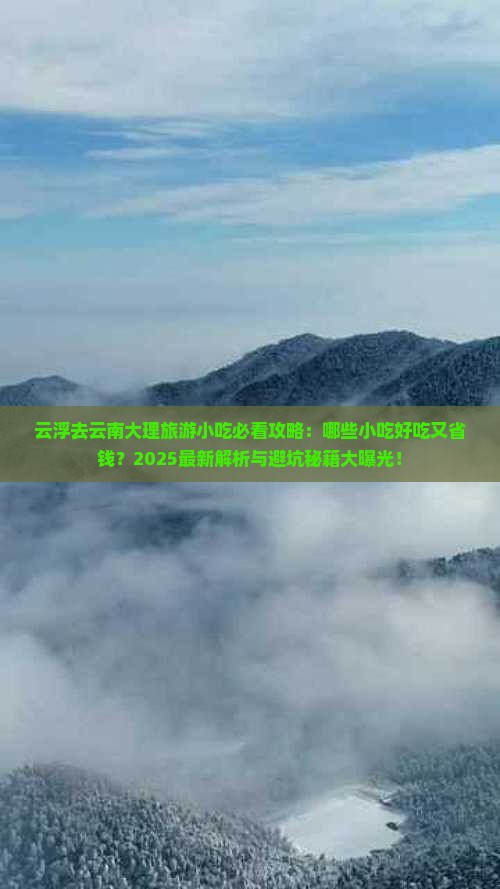 云浮去云南大理旅游小吃