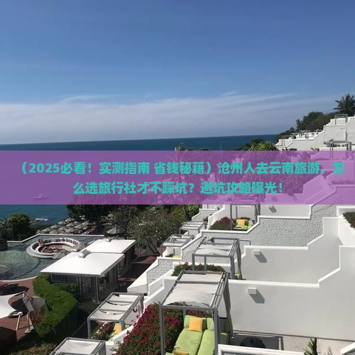 沧州去云南旅行社