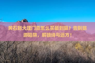 黄石到云南大理门票