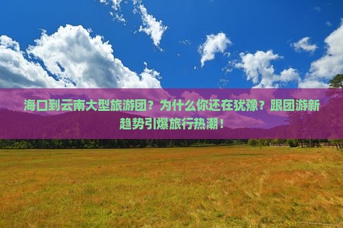 海口到云南大型旅游团