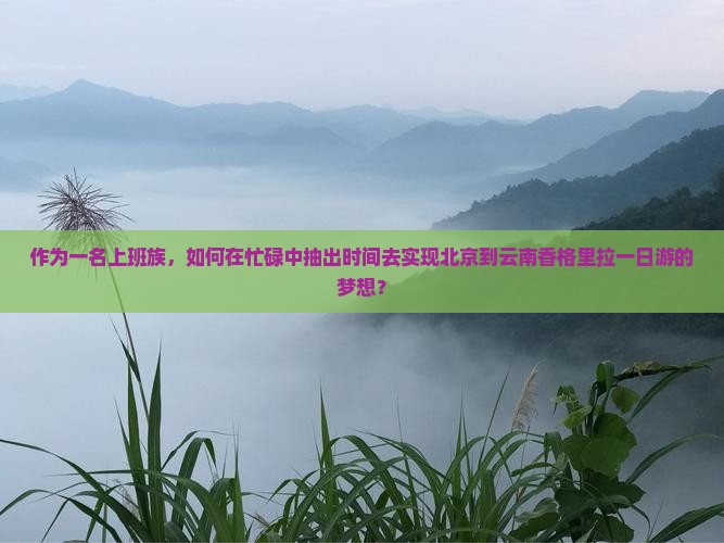北京到云南香格里拉一日