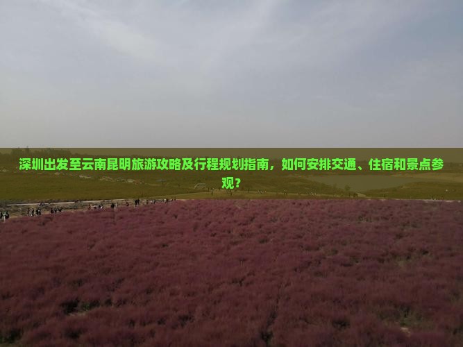 深圳到云南昆明旅游