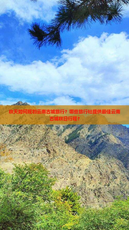 秋天到云南古城旅行社