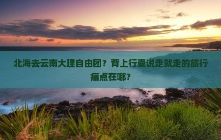 北海去云南大理自由团