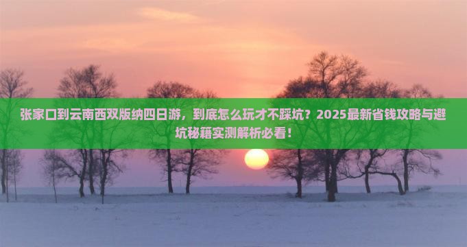 张家口到云南西双版纳四日游