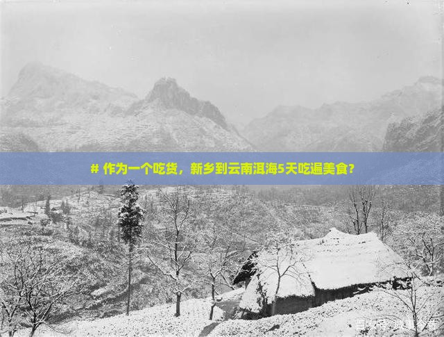 新乡到云南洱海五日游