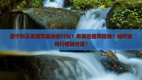 西宁到云南西双版纳旅行社