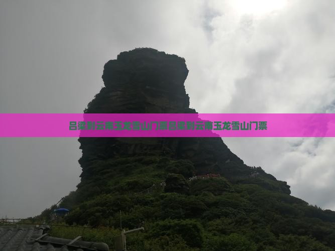 吕梁到云南玉龙雪山门票