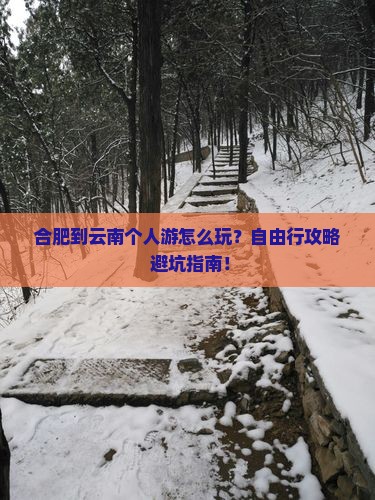 合肥到云南个人游