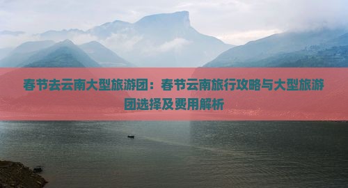 春节去云南大型旅游团
