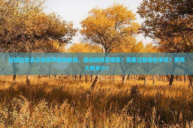 运城去云南西双版纳旅游 运城去云南西双版纳旅游
