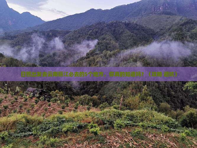 日照去云南丽江必去地