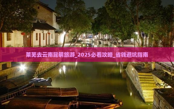 莱芜去云南昆明旅游