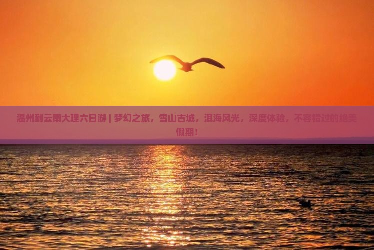 温州到云南大理六日游