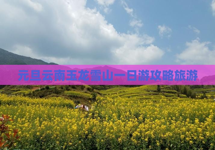 元旦云南玉龙雪山一日游攻略旅游