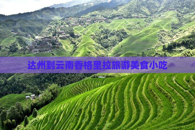 达州到云南香格里拉旅游小吃