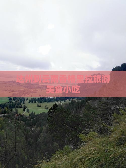 达州到云南香格里拉旅游小吃