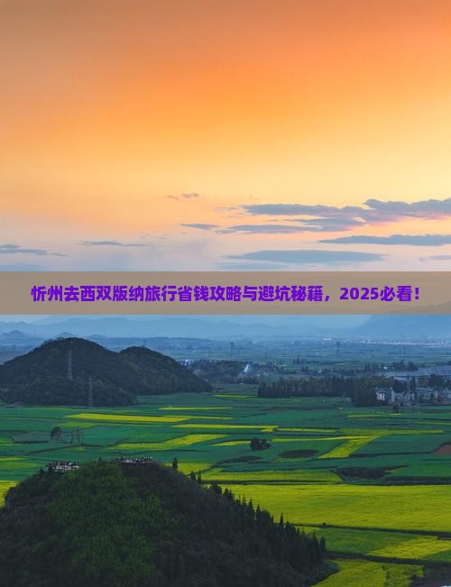 忻州去云南西双版纳旅行社