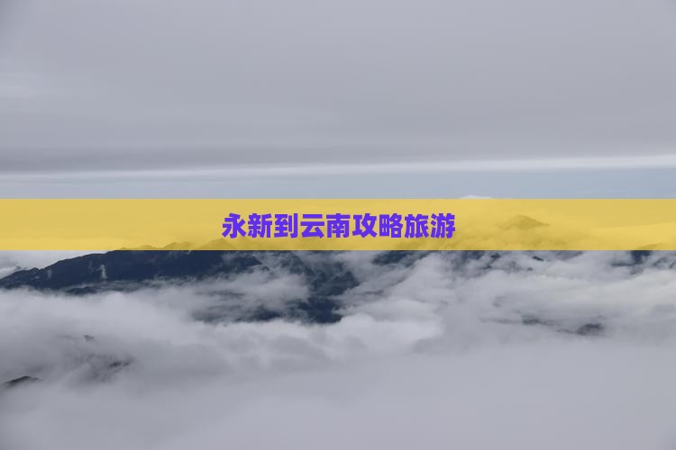 永新到云南团体旅游