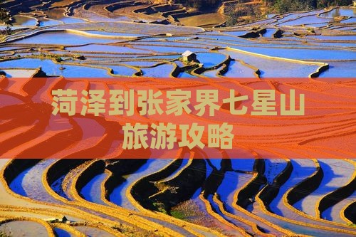 菏泽到张家界七星山旅游攻略