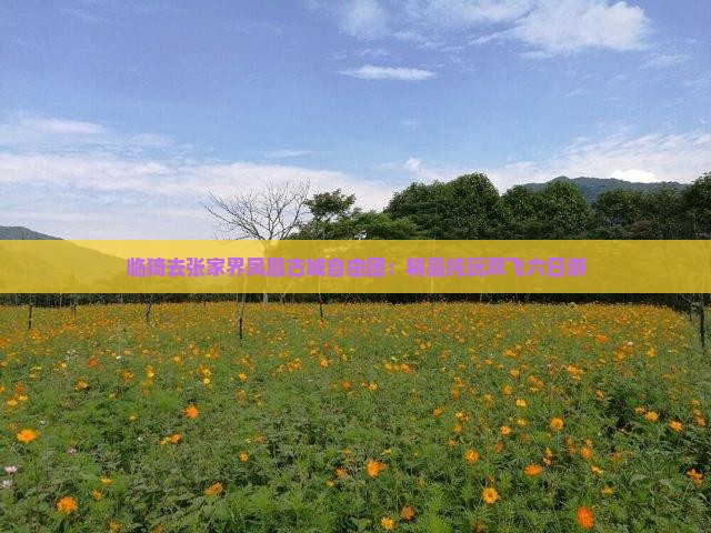 临猗去张家界凤凰古城自由团：精品纯玩双飞六日游