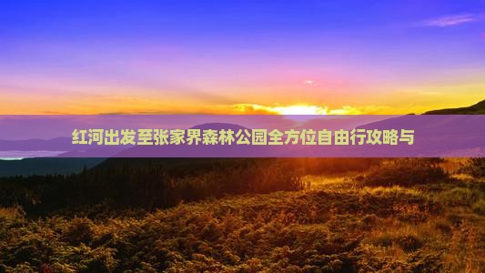 红河出发至张家界森林公园全方位自由行攻略与