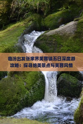 临汾出发张家界芙蓉镇五日深度游攻略：探寻绝美景点与芙蓉风情