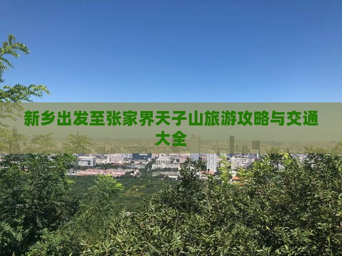 新乡出发至张家界天子山旅游攻略与交通大全