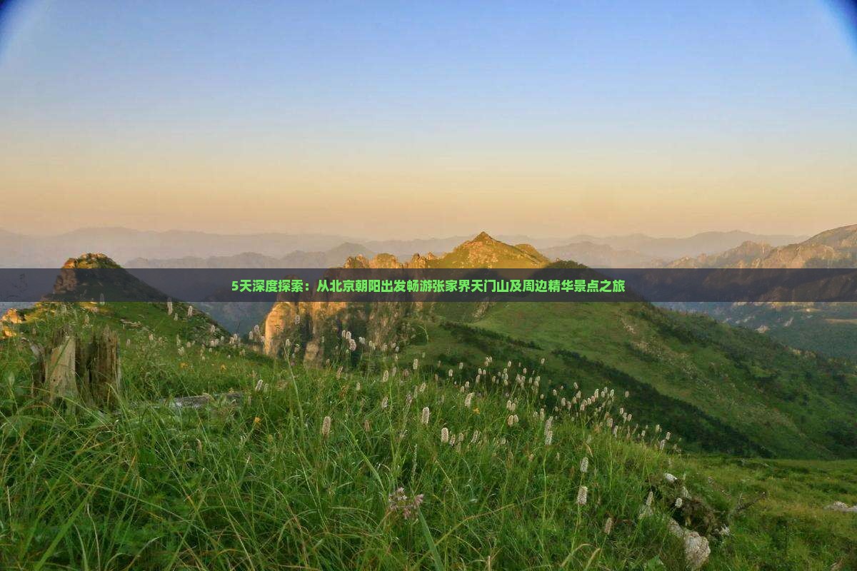 5天深度探索：从北京朝阳出发畅游张家界天门山及周边精华景点之旅